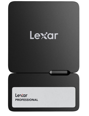 External SSD|LEXAR|Professional Go Portable|1TB|USB 3.2|Write speed 1000 MBytes/sec|Read speed 1050 MBytes/sec|LSL400S001T-RNBNG