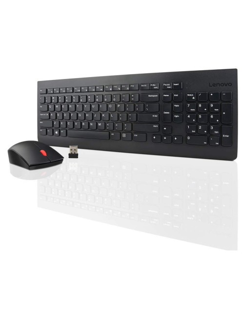 Lenovo | Wireless Combo Keyboard & Mouse | 510 | Black | Keyboard and Mouse Combo | 2.4 GHz Wireless via Nano USB | Batteries in