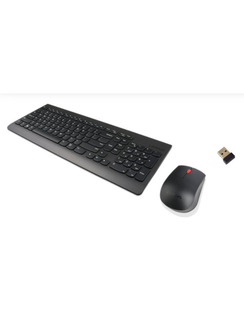 Lenovo | Wireless Combo Keyboard & Mouse | 510 | Black | Keyboard and Mouse Combo | 2.4 GHz Wireless via Nano USB | Batteries in