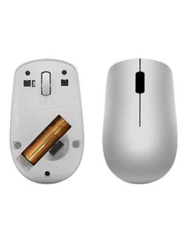 Lenovo | Wireless Mouse | 530 | Optical Mouse | 2.4 GHz Wireless via Nano USB | Platinum Grey | 1 year(s)