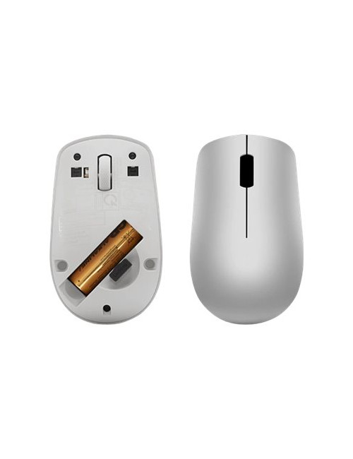 Lenovo | Wireless Mouse | 530 | Optical Mouse | 2.4 GHz Wireless via Nano USB | Platinum Grey | 1 year(s)