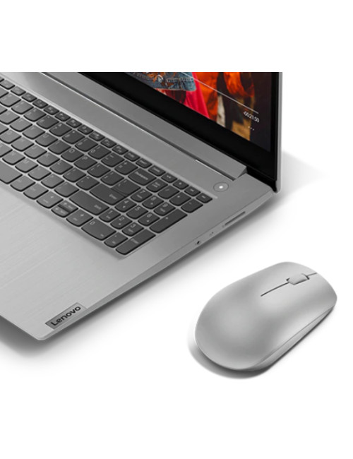 Lenovo | Wireless Mouse | 530 | Optical Mouse | 2.4 GHz Wireless via Nano USB | Platinum Grey | 1 year(s)