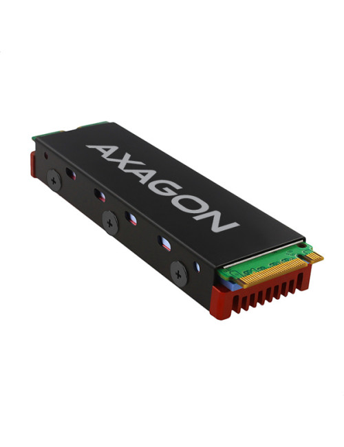 AXAGON | Passive aluminum cooler for all M.2 SSDs, size 2280, high 12 mm | CLR-M2