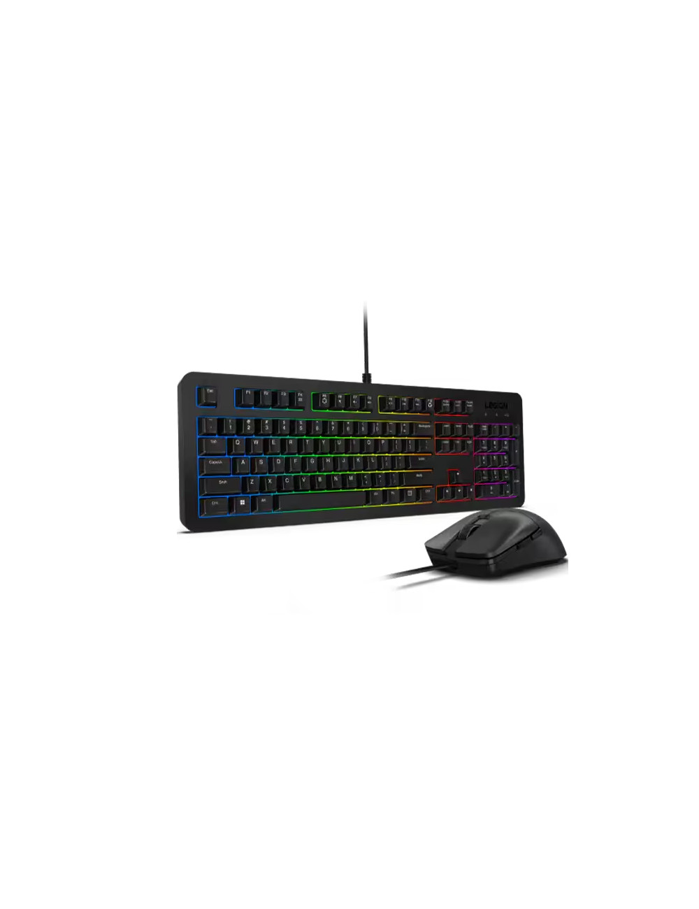 Lenovo Legion KM310 RGB | Gaming Keyboard and Mouse Set | Wired | US English | Black