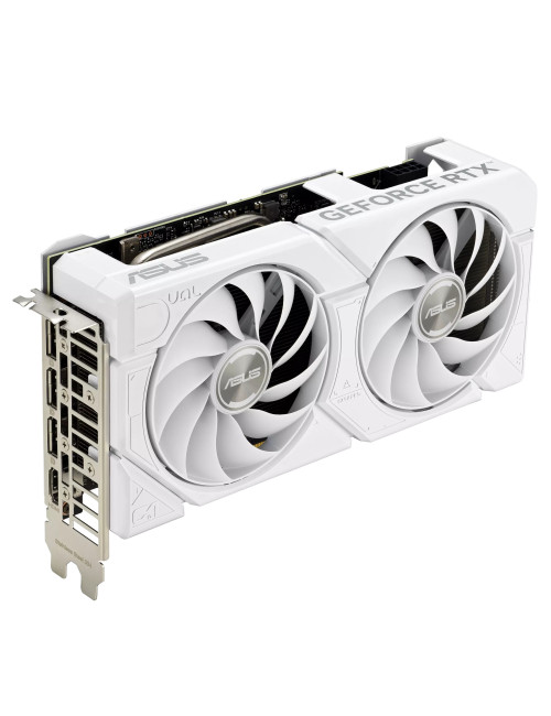 Asus Dual GeForce RTX 4060 EVO White OC Edition 8GB GDDR6 | NVIDIA | 8 GB | GeForce RTX 4060 | GDDR6 | HDMI ports quantity 1 | P