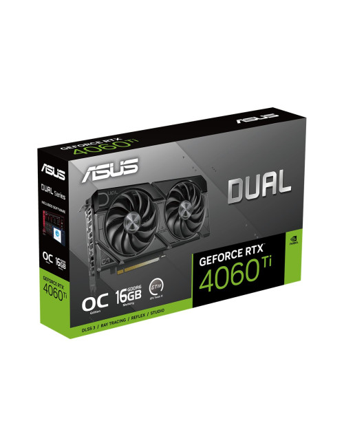 Asus Dual GeForce RTX 4060 Ti EVO OC Edition 16GB GDDR6 | NVIDIA | 16 GB | GeForce RTX 4060 Ti | HDMI ports quantity 1 | PCI Exp