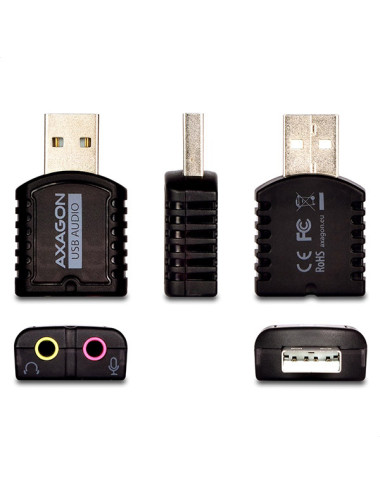 AXAGON | ADA-10 USB - Mini Audio Adapter