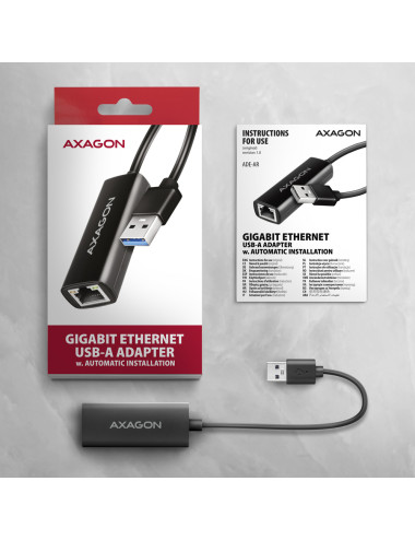 AXAGON | ADE-AR USB-A Gigabit Ethernet Adapter