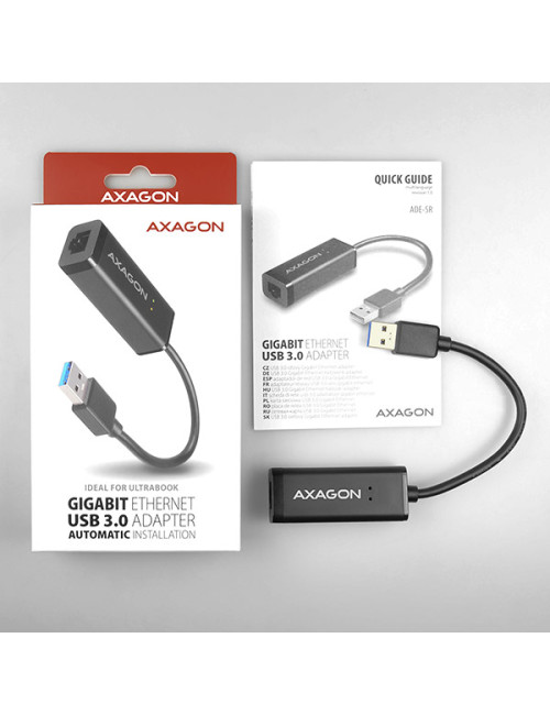 AXAGON | ADE-SR USB 3.0 Gigabit Ethernet