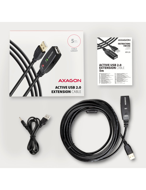 AXAGON USB Repeater Cable | ADR-205 | USB Type-A to USB Type-A