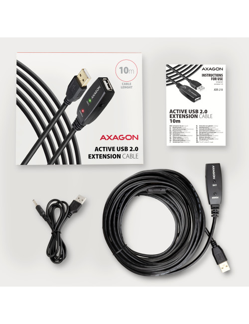 AXAGON USB Repeater Cable | ADR-210 | USB Type-A to USB Type-A