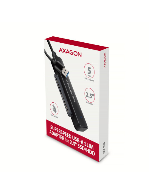 AXAGON USB-A 5Gbps SLIM adapter for 2.5" SSD/HDD | ADSA-FP2A