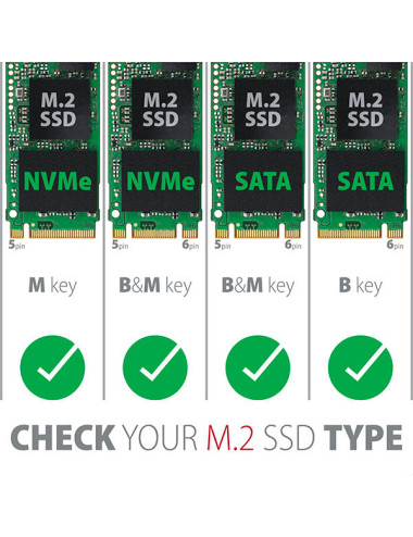 AXAGON PCI-Express x4 adapter to connect up to two M.2 disks to a computer | PCEM2-D