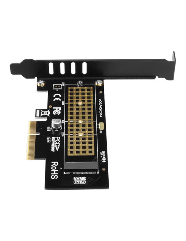 AXAGON The PCI-Express x4 internal adapter for connecting an NVMe M.2 SSD disk to a computer | PCEM2-N