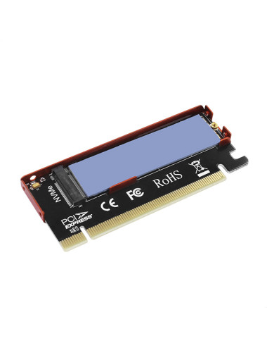 AXAGON PCI-Express x16 internal adapter to connect an NVMe M.2 SSD to a desktop | PCEM2-S