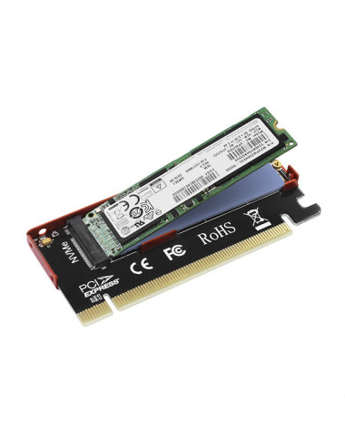 AXAGON PCI-Express x16 internal adapter to connect an NVMe M.2 SSD to a desktop | PCEM2-S