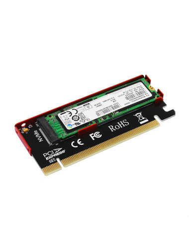 AXAGON PCI-Express x16 internal adapter to connect an NVMe M.2 SSD to a desktop | PCEM2-S