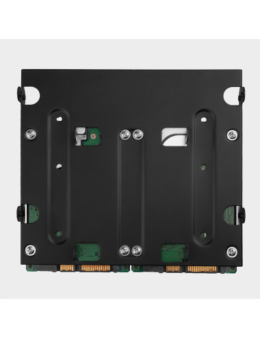 AXAGON Metal frame for mounting four 2.5" disks or two 2.5" disks and one 3.5" disk in a 5.25" position | RHD-435