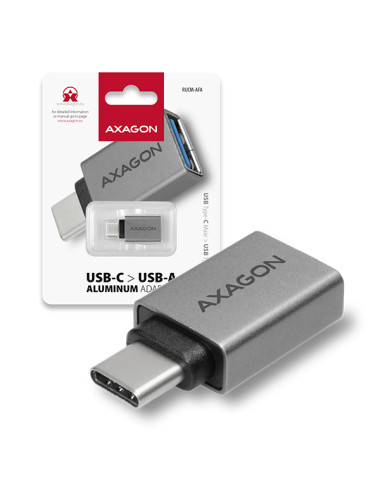 AXAGON Adapter into the USB-C port with USB Type A female output | RUCM-AFA