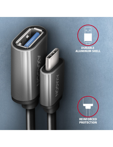 AXAGON Cable adapter into the USB-C port with USB-A female output, 20cm | RUCM-AFAC