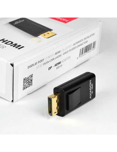 AXAGON | Active converter | DisplayPort to HDMI