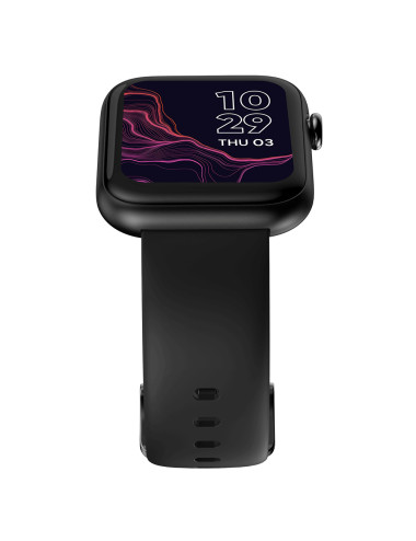 GTH2 | Smart watch | TFT | Touchscreen | 1.72 | Activity monitoring 24/7 | Waterproof | Bluetooth | Black