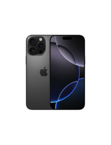 Apple iPhone 16 Pro | Black Titanium | 6.3 " | Super Retina XDR | 2622 x 1206 pixels | Apple | A18 Pro | Internal RAM 8 GB | 128