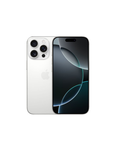 Apple iPhone 16 Pro Max | White Titanium | 6.9 " | Super Retina XDR | 2868 x 1320 pixels | A18 Pro | Internal RAM 8 GB | 256 GB 