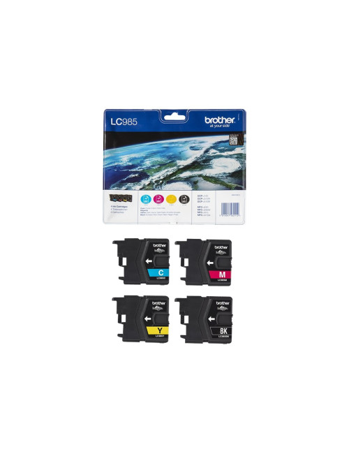 Brother LC985VALBP | Ink cartridge | Magenta, Black, Cyan, Yellow