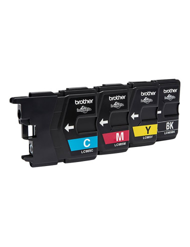 Brother LC985VALBP | Ink cartridge | Magenta, Black, Cyan, Yellow