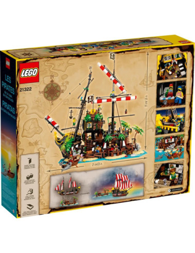 LEGO IDEAS 21322 Pirates of...