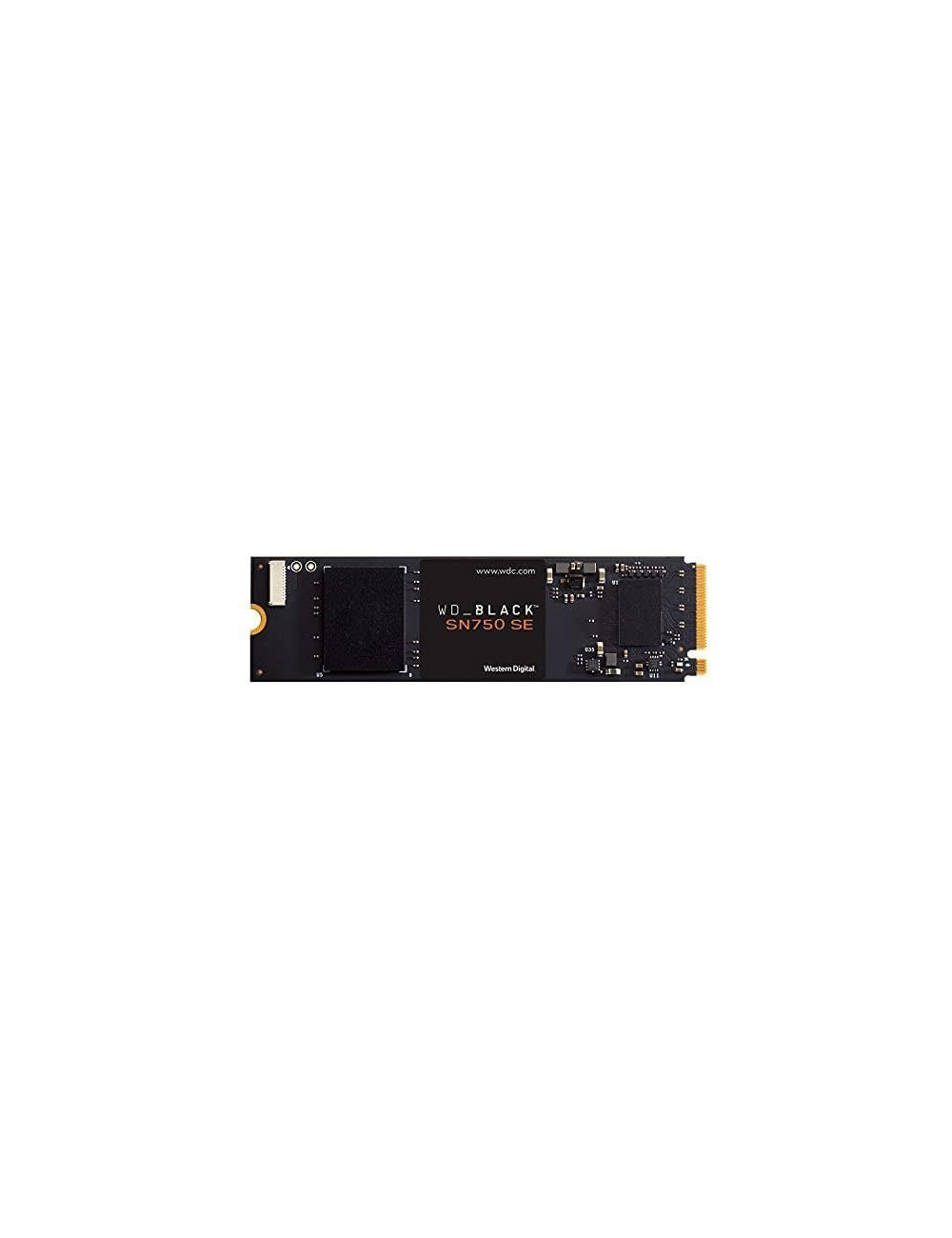 SSD|WESTERN DIGITAL|Black SN750|500GB|M.2|PCIe Gen4|NVMe|TLC|Write speed 2000 MBytes/sec|Read speed 3600 MBytes/sec|WDS500G1B0E