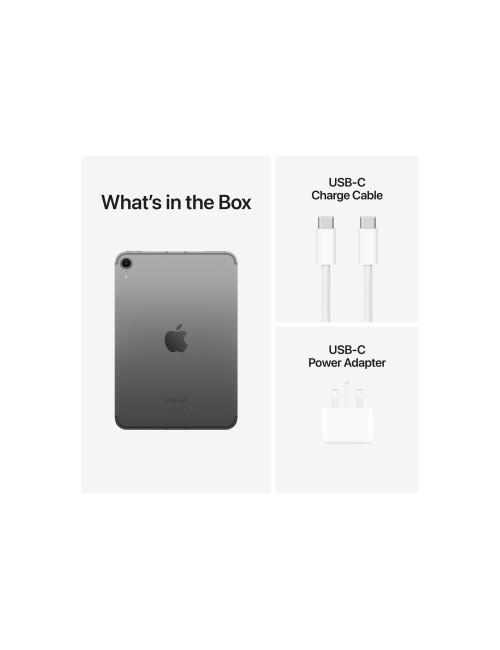 Apple iPad Mini (A17 Pro) Wi-Fi + Cellular 256GB Space Gray | Apple