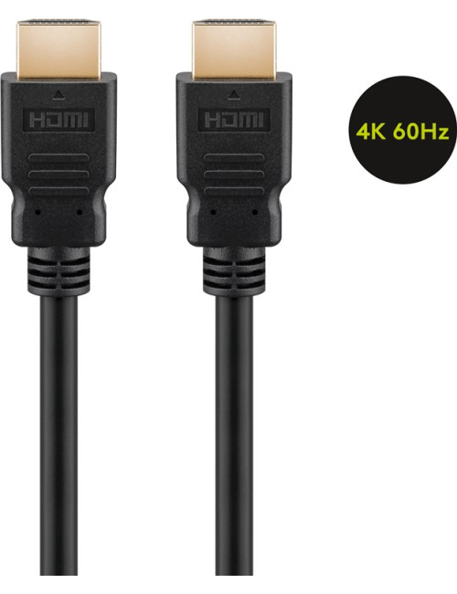 Goobay High Speed HDMI Cable with Ethernet | 0.5 m