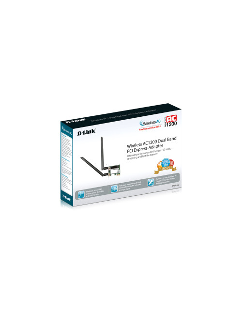 D-Link | DWA-582 Wireless 802.11n Dual Band PCIe Desktop Adapter