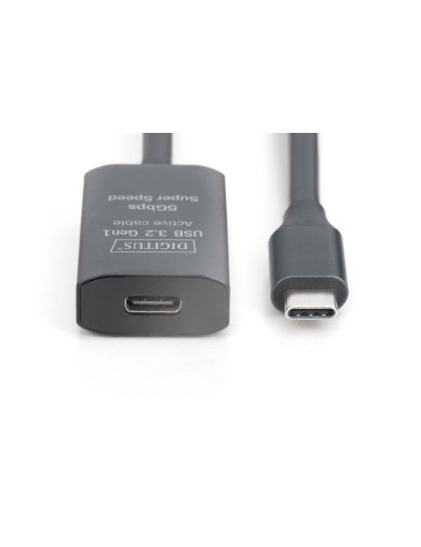 Digitus | Active USB 3.2 Gen1 5G extension cable | DA-73109 | USB-C to USB-C
