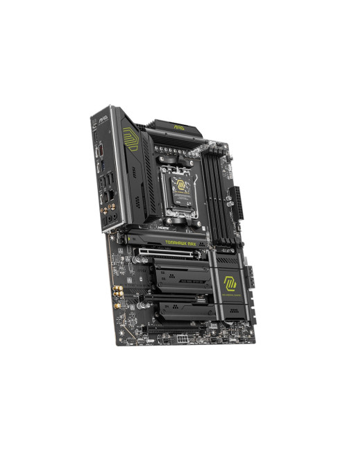 MSI MAG B850 TOMAHAWK MAX WIFI | Processor family AMD | Processor socket AM5 | DDR5 | Supported hard disk drive interfaces SATA,