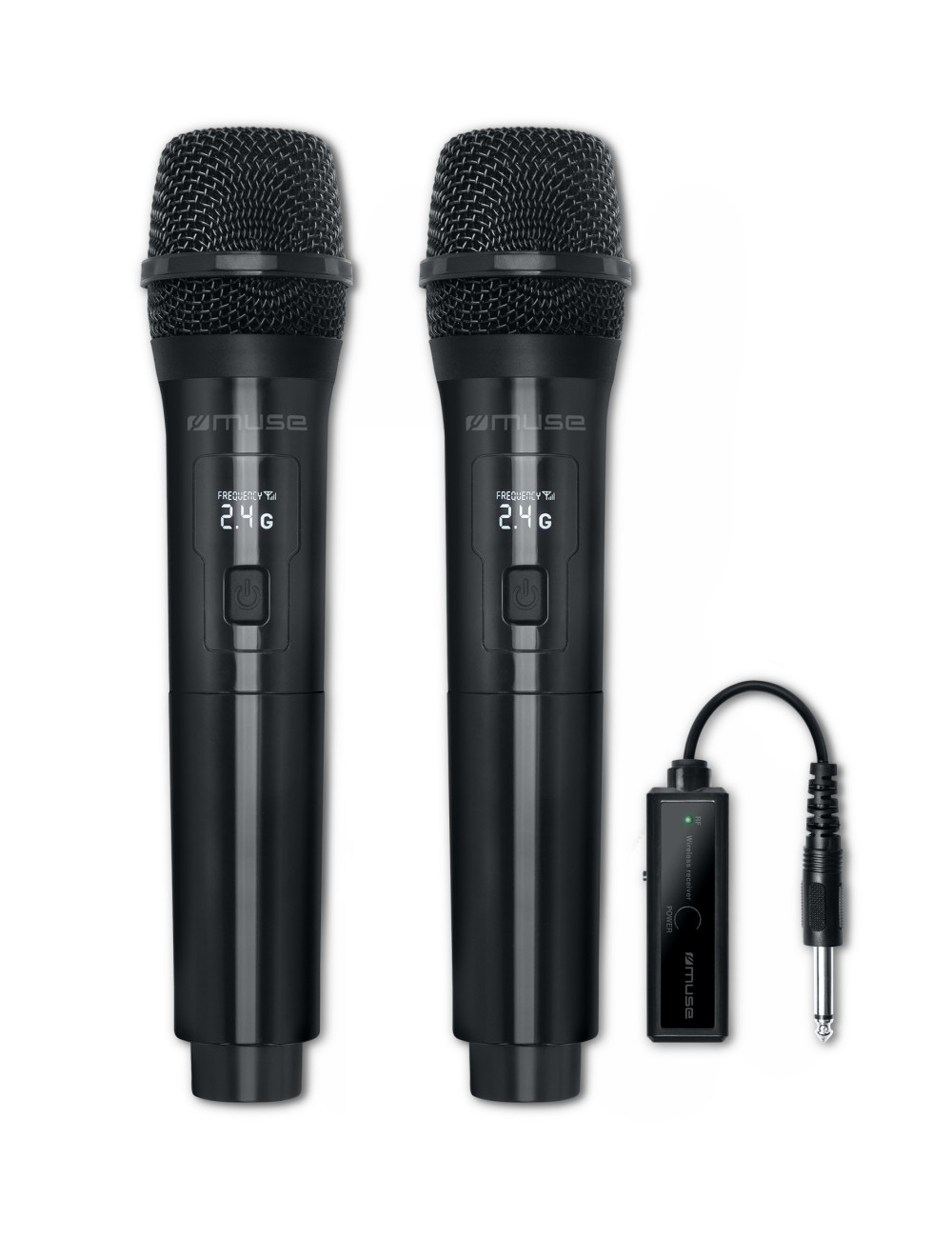 Muse | Pack 2 Wireless Microphones | MC-50 WI | Black