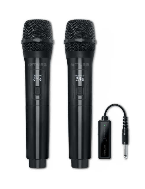 Muse | Pack 2 Wireless Microphones | MC-50 WI | Black