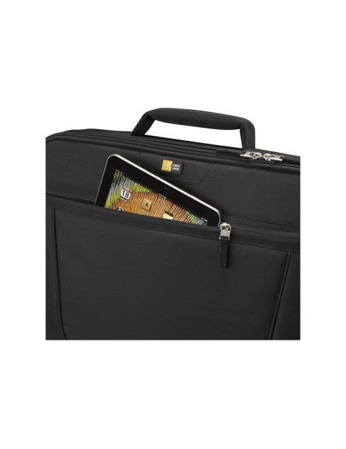 Case Logic | VNCI217 | Fits up to size 17.3 " | Messenger - Briefcase | Black | Shoulder strap