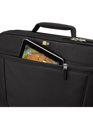 Case Logic | VNCI217 | Fits up to size 17.3 " | Messenger - Briefcase | Black | Shoulder strap