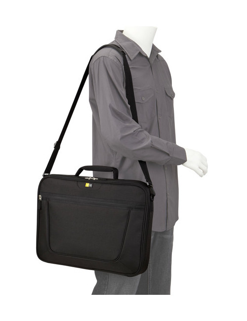 Case Logic | VNCI217 | Fits up to size 17.3 " | Messenger - Briefcase | Black | Shoulder strap