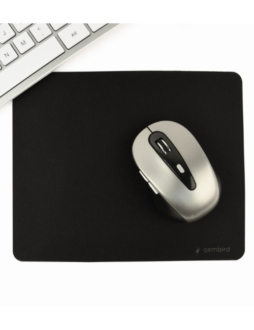 Gembird Mouse Pad, Middle Size | MP-S-BK-M | Mouse pad | Black