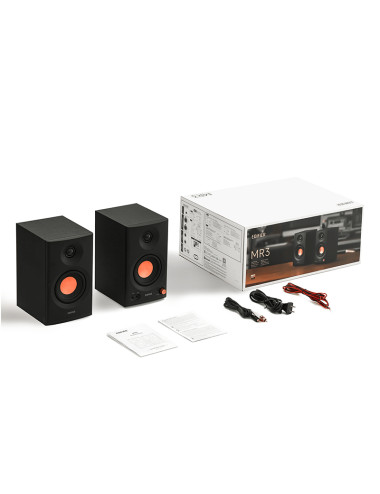 Edifier | Powered Studio Monitor Speakers | MR3 | 18W x 2 W | Bluetooth | Black | 85 dB | Wireless connection