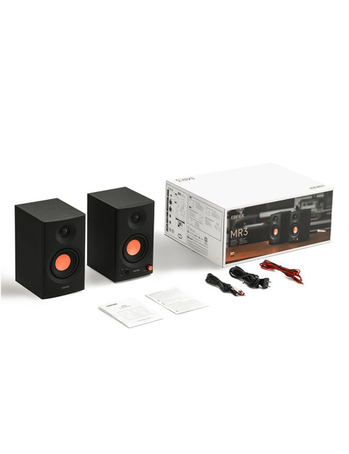 Edifier | Powered Studio Monitor Speakers | MR3 | 18W x 2 W | Bluetooth | Black | 85 dB | Wireless connection