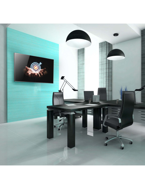 EDBAK Wall mount | Lateral adjustment of the screen once mounted on the wall plate | 50-86 " | Maximum weight (capacity) 80 kg |