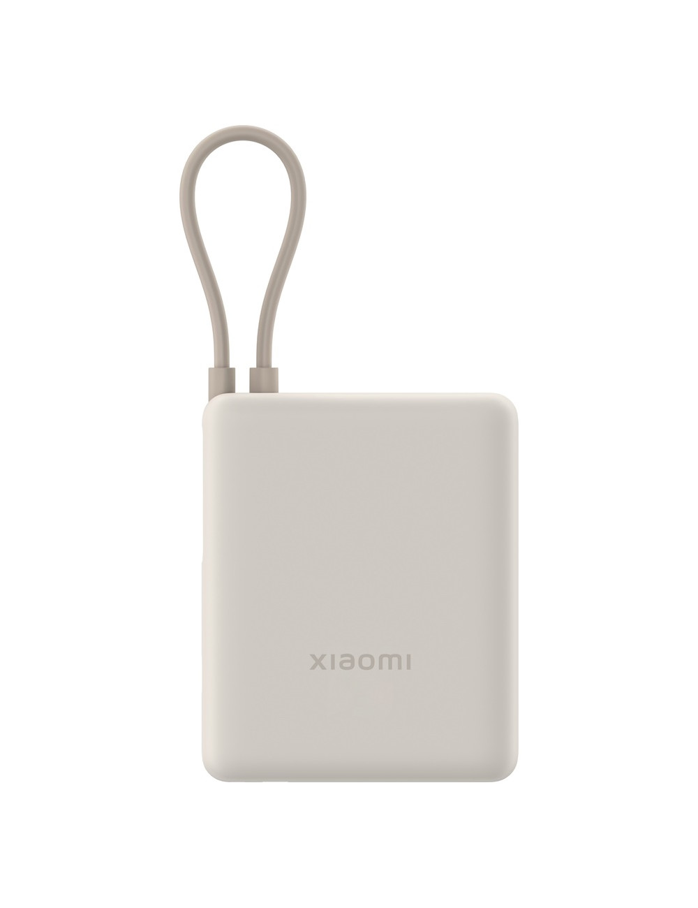Xiaomi 33W Power Bank (Integrated Cable) | 10000 mAh | USB-C | Tan