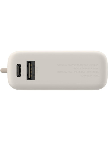 Xiaomi 33W Power Bank (Integrated Cable) | 10000 mAh | USB-C | Tan