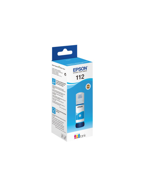 Epson 112 EcoTank Pigment | C13T06C24A | Ink Bottle | Cyan