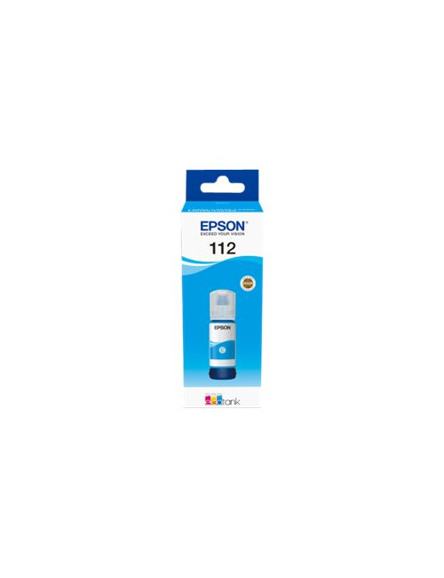 Epson 112 EcoTank Pigment | C13T06C24A | Ink Bottle | Cyan